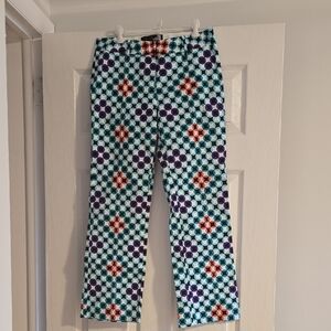 Love Moschino Multicolor Geometric Pants